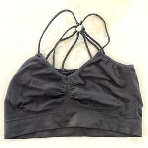 Grey sports bra size small